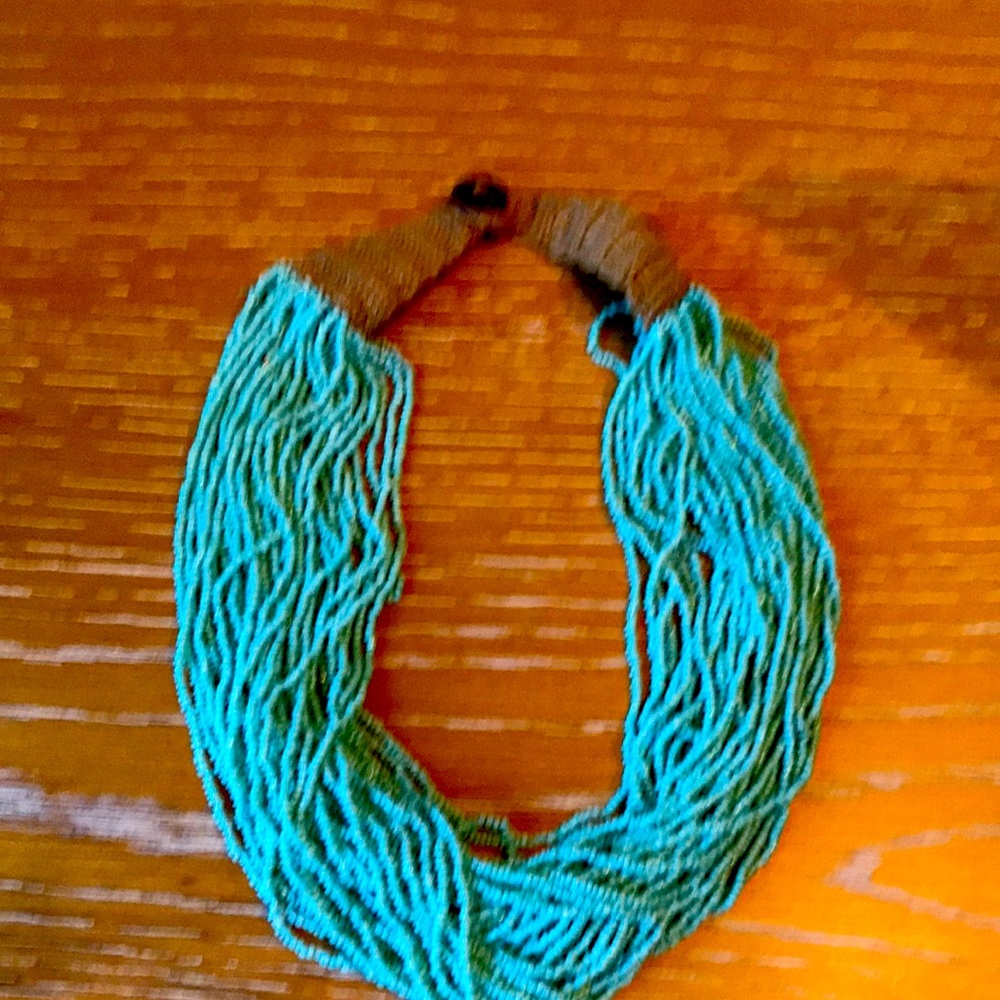 Turquoise Beaded Necklace